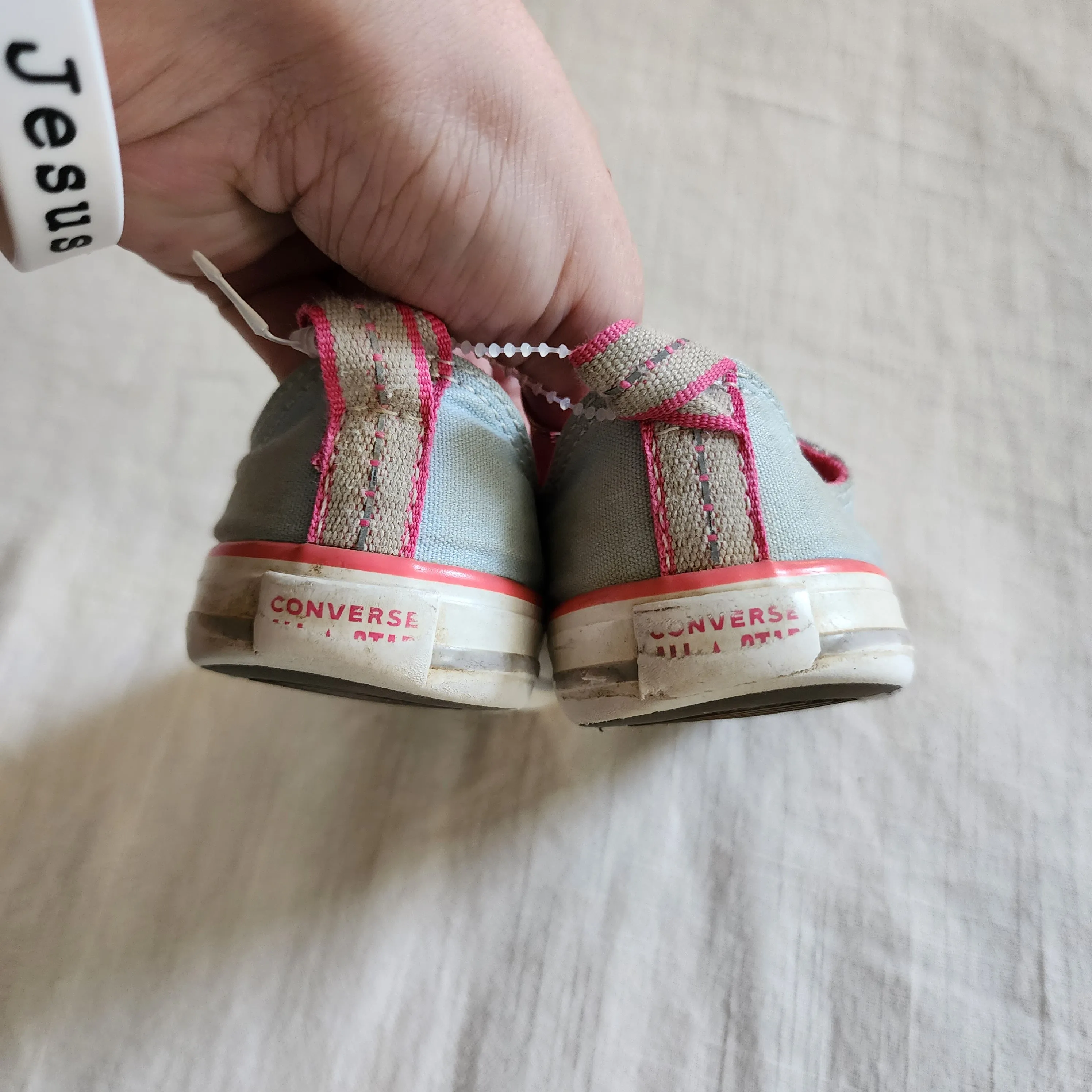 Asics Trail Shoes Overpronation Converse Blue/Pink Shoes toddler 8