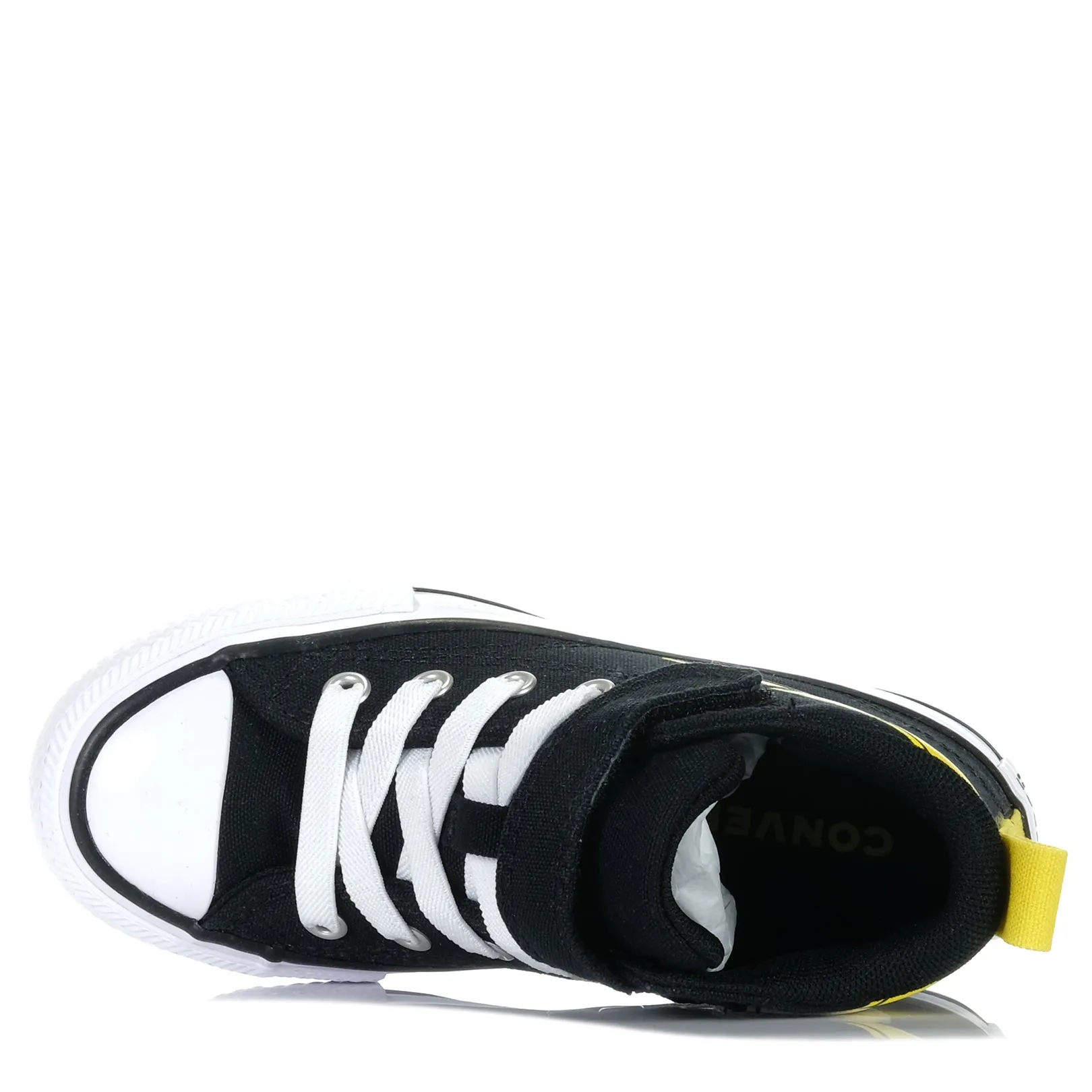 Converse Chuck Taylor Kids Malden Street Bolt Mid Black/White Asics Shoes Retailers