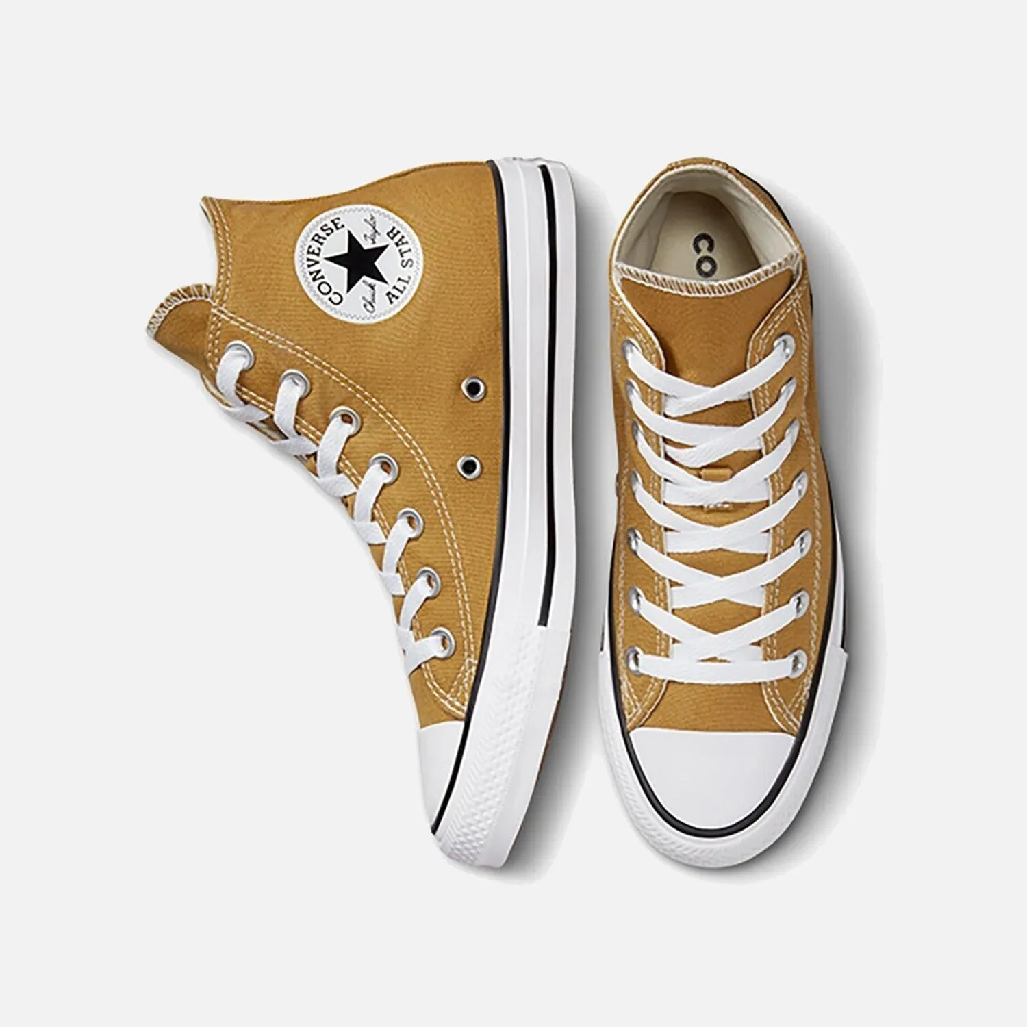 Converse Hi Top chuck Taylor - Burnt Honey Shoes Similar To Asics Gel Cumulus