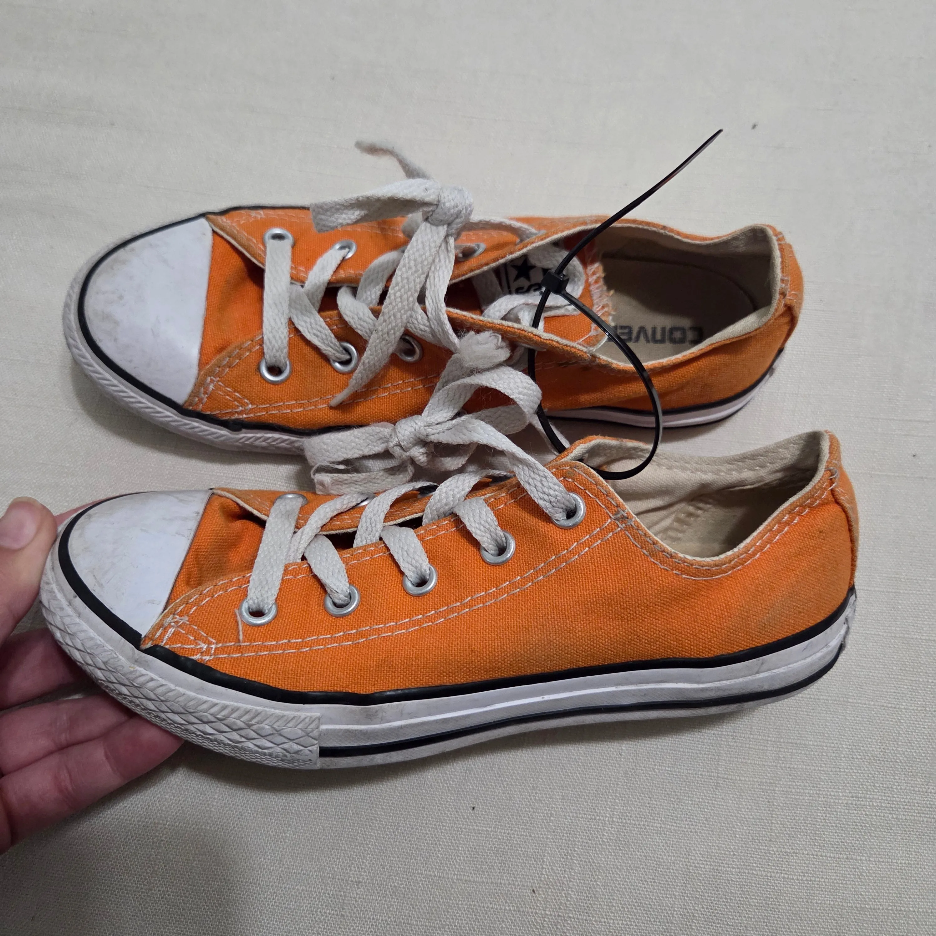 Converse Orange All Star Shoes kids 2 Asics Shoes Uae Price