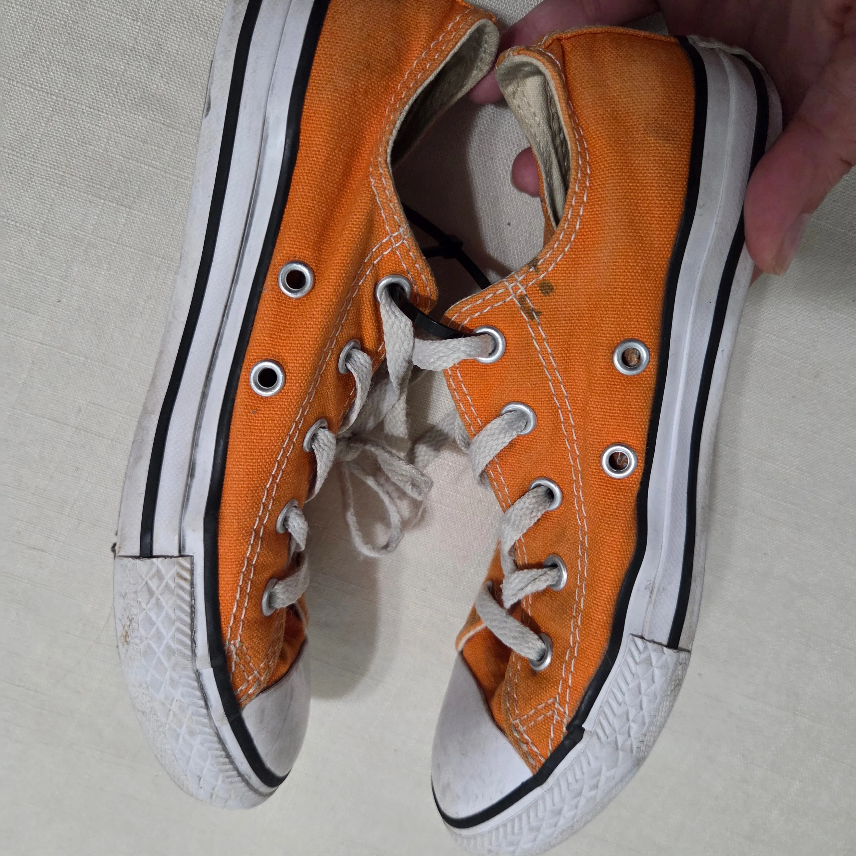 Converse Orange All Star Shoes kids 2 Asics Shoes Vs Hoka