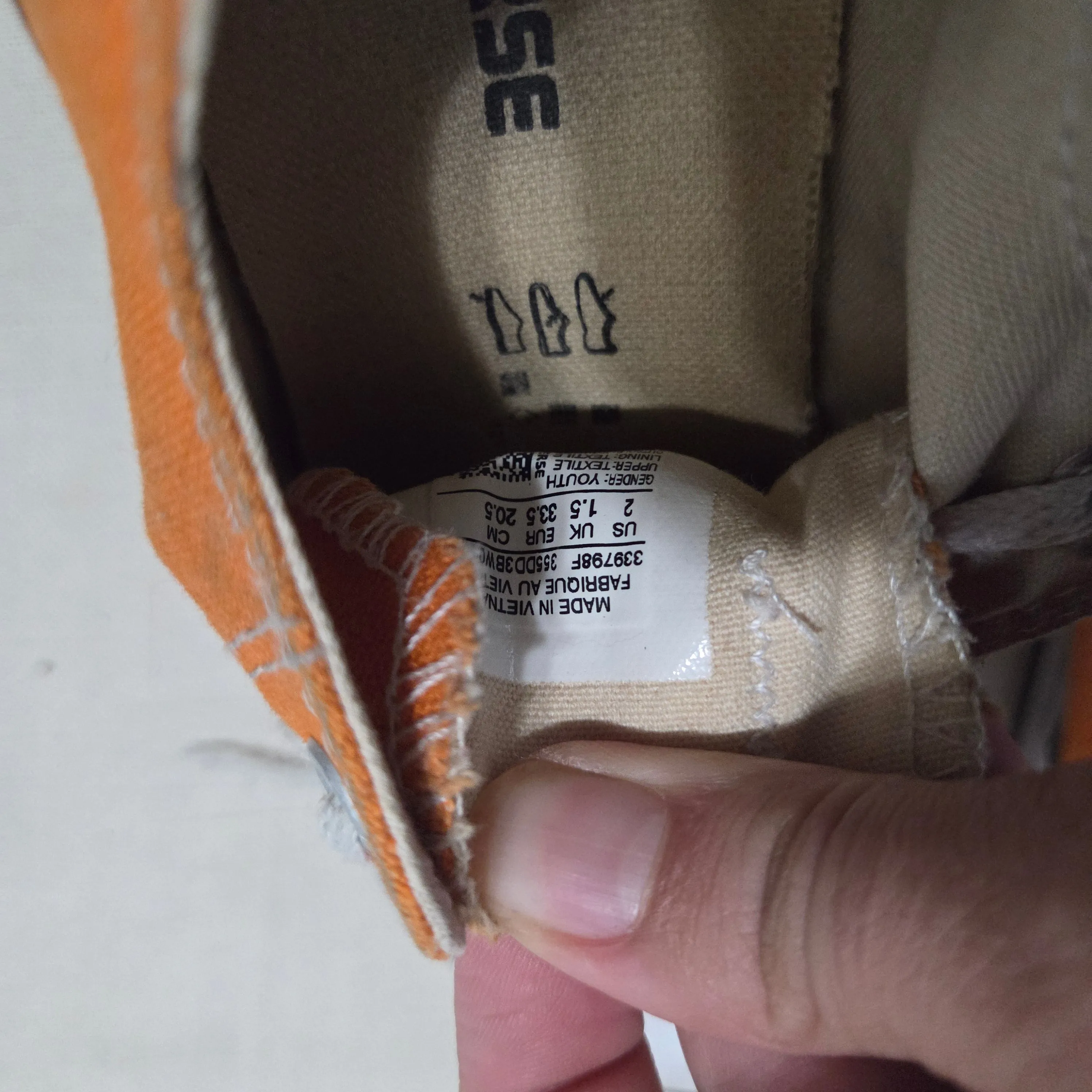 Best Walking Asics Shoes Converse Orange All Star Shoes kids 2