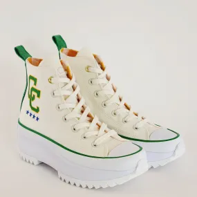 Asics Splatter Paint Shoes Converse Run Star Hike 'Camp Converse' Women's Platform Sneakers A01921C NWT