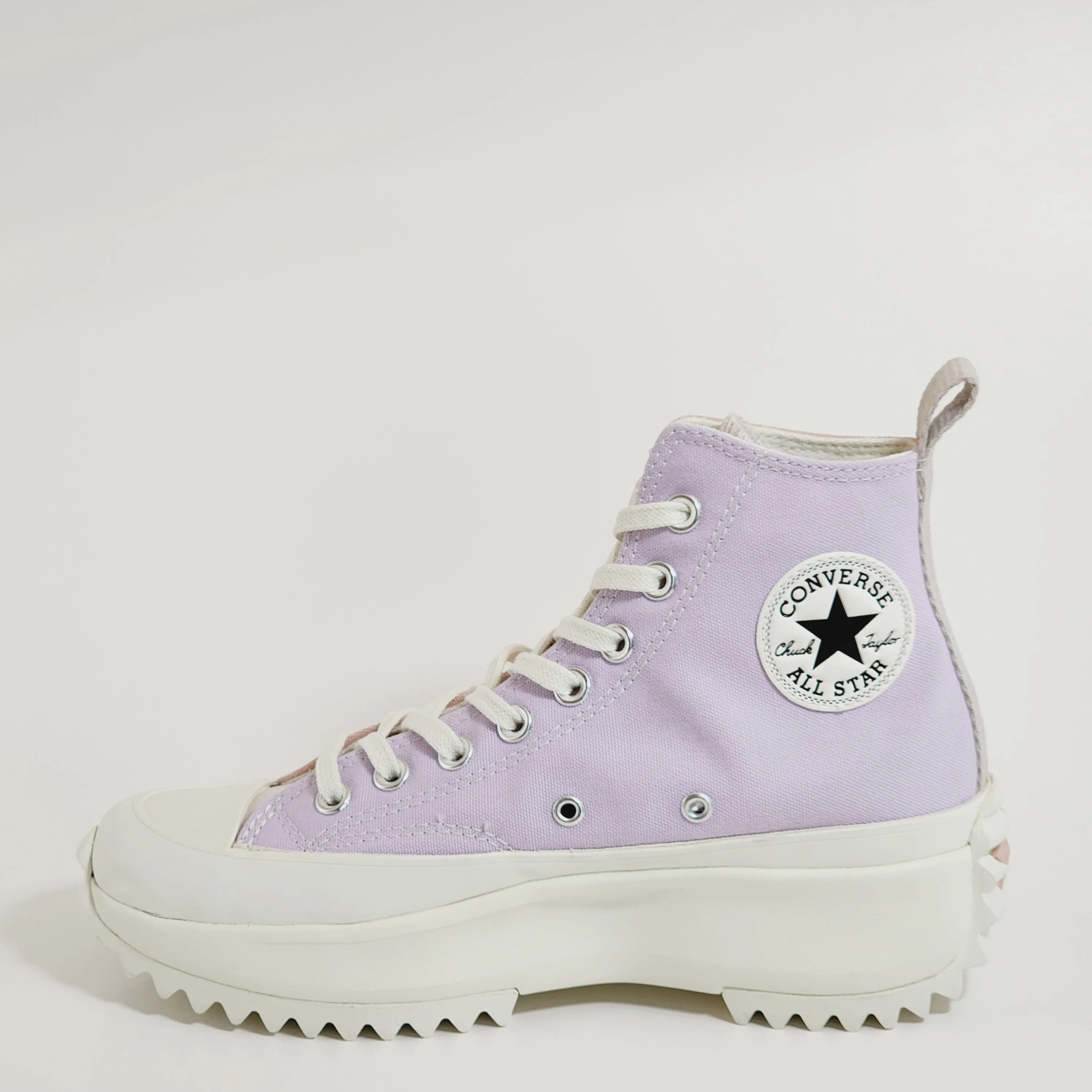 Asics Running Shoes Types Converse Run Star Hike Hi Tri-Panel Women's Platform Sneakers A01582C NWT