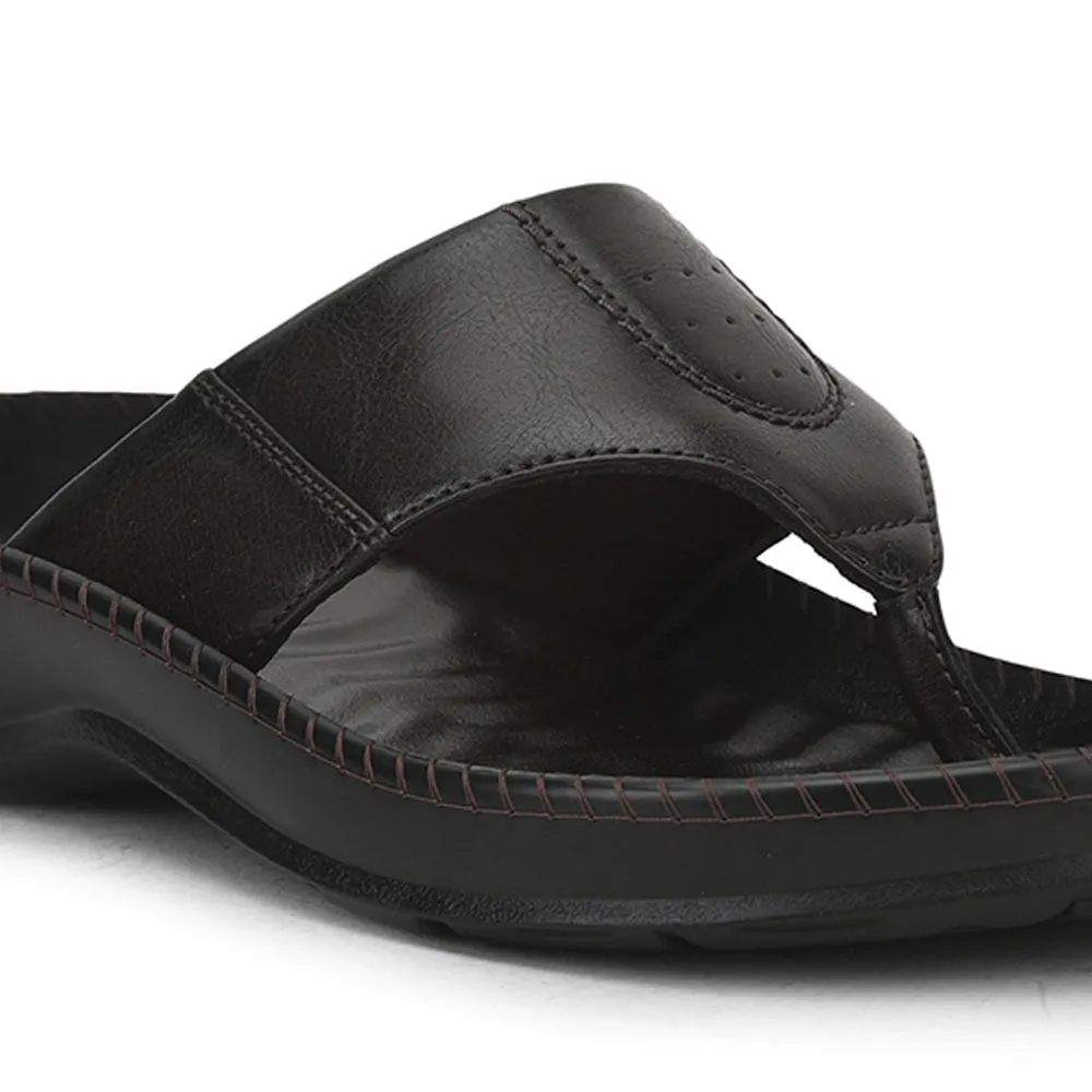 Lsu Slides Coolers Brown Casual Slipper For Men META-1 By Liberty