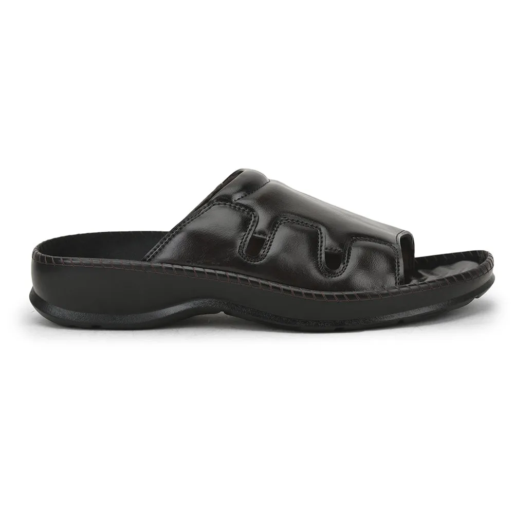 Coolers Brown Casual Slippers For Men META-2 By Liberty All Terrain Slippers