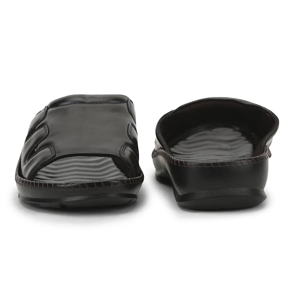 Coolers Brown Casual Slippers For Men META-2 By Liberty Boudoir Slippers