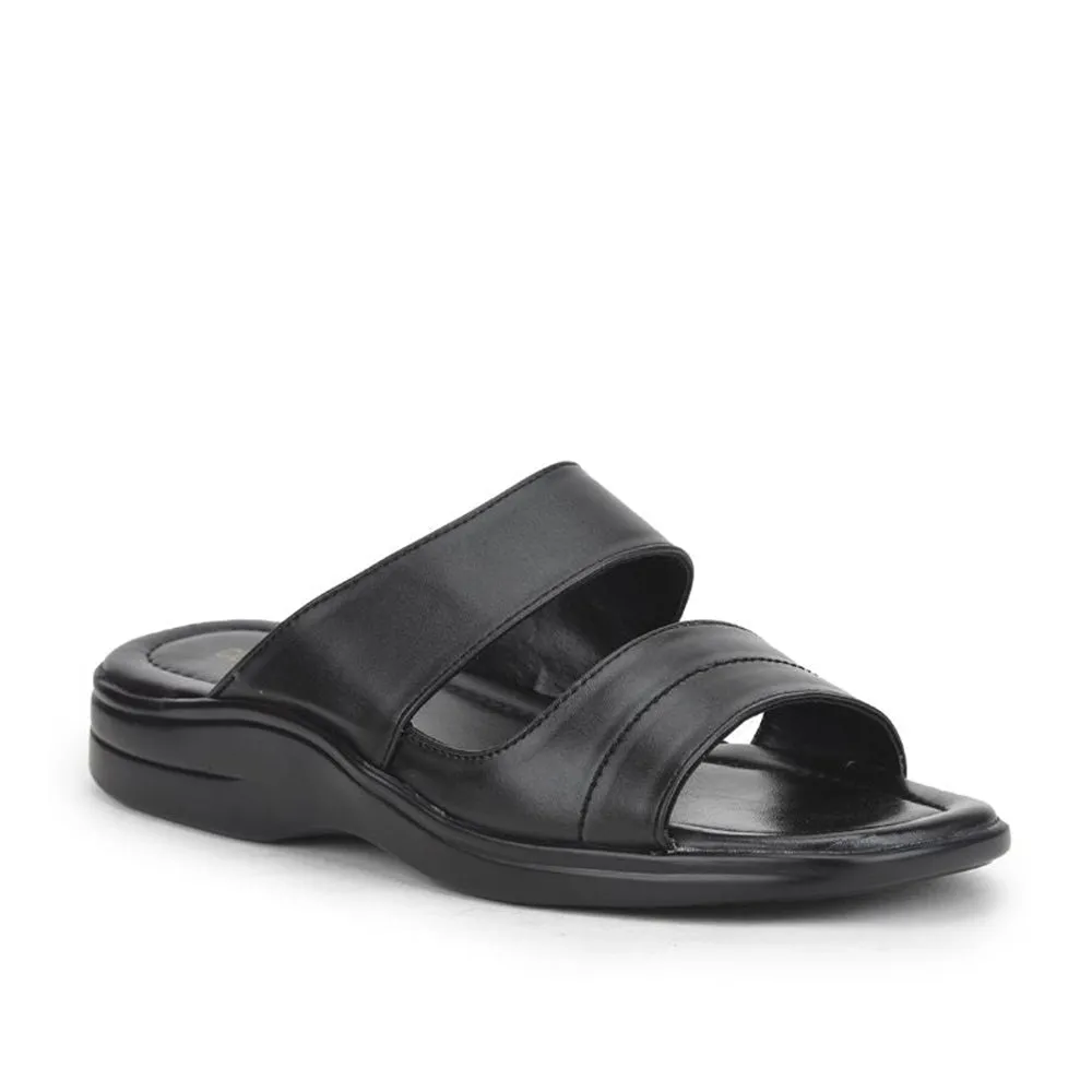 Slippers Frozen Coolers Casual (Black) Slippers For Men 2050-S209 By Liberty