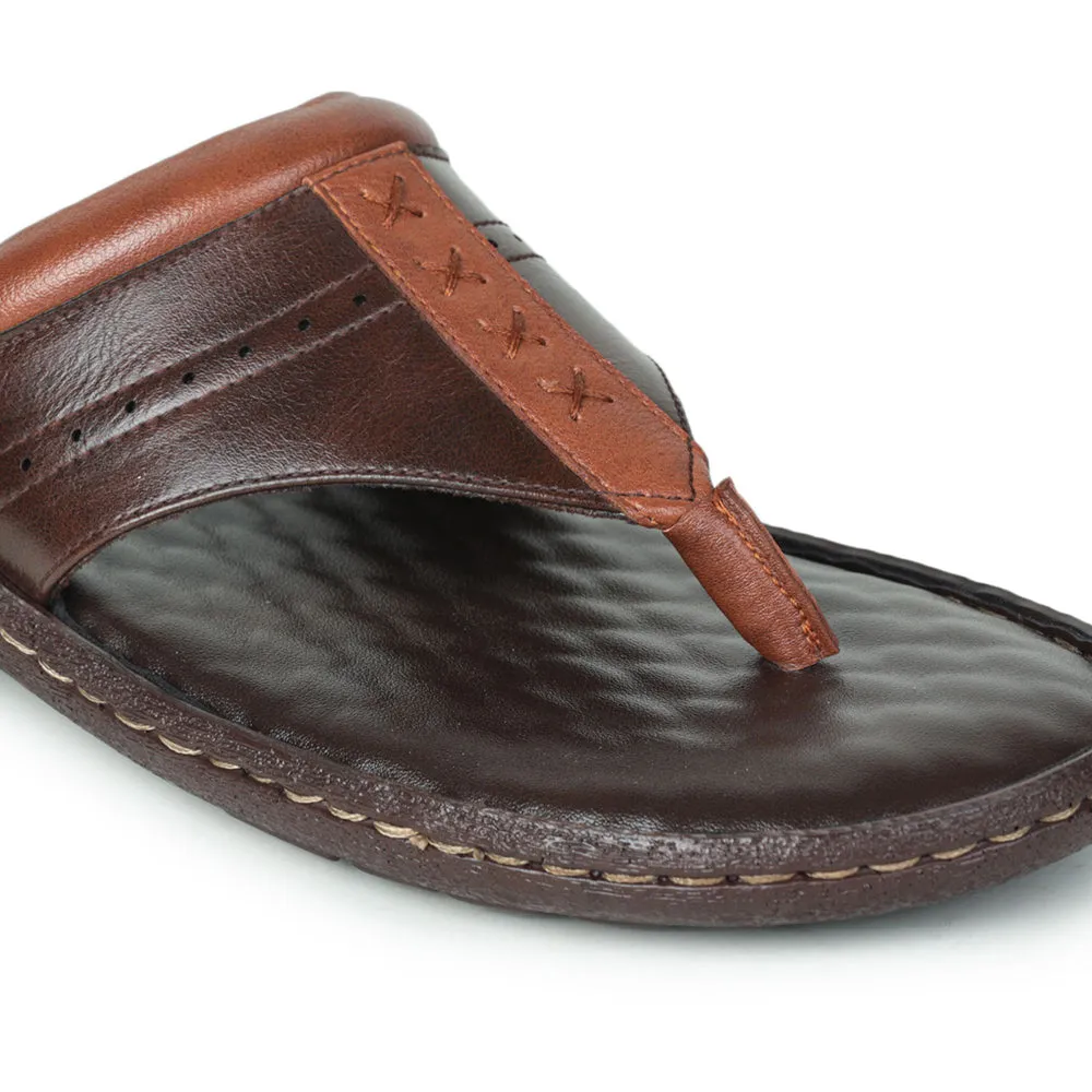 Carters Slippers Coolers Casual (Brown) Slipper For Men BRL-6 By Liberty