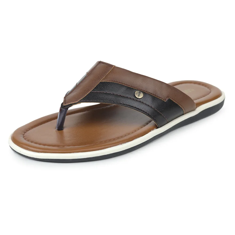 Coolers Casual Slippers For Men (Brown) LPM-157 By Liberty Slides Infant
