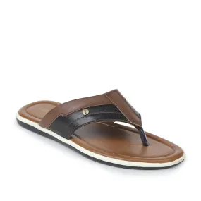 Coolers Casual Slippers For Men (Brown) LPM-157 By Liberty Slippers Sandals