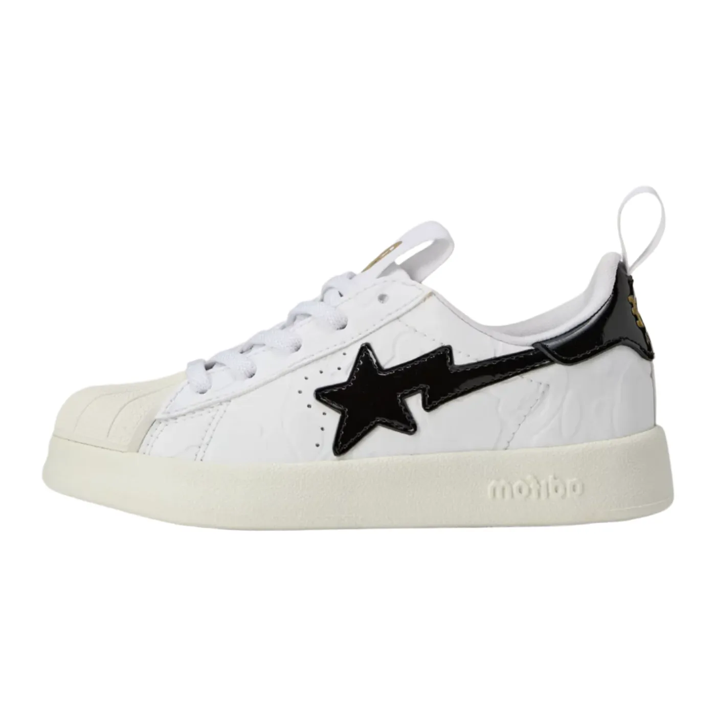 Adidas Golf Spikeless Shoes Kid's Adiform x Bape SSTR 360 - "Cloud White"