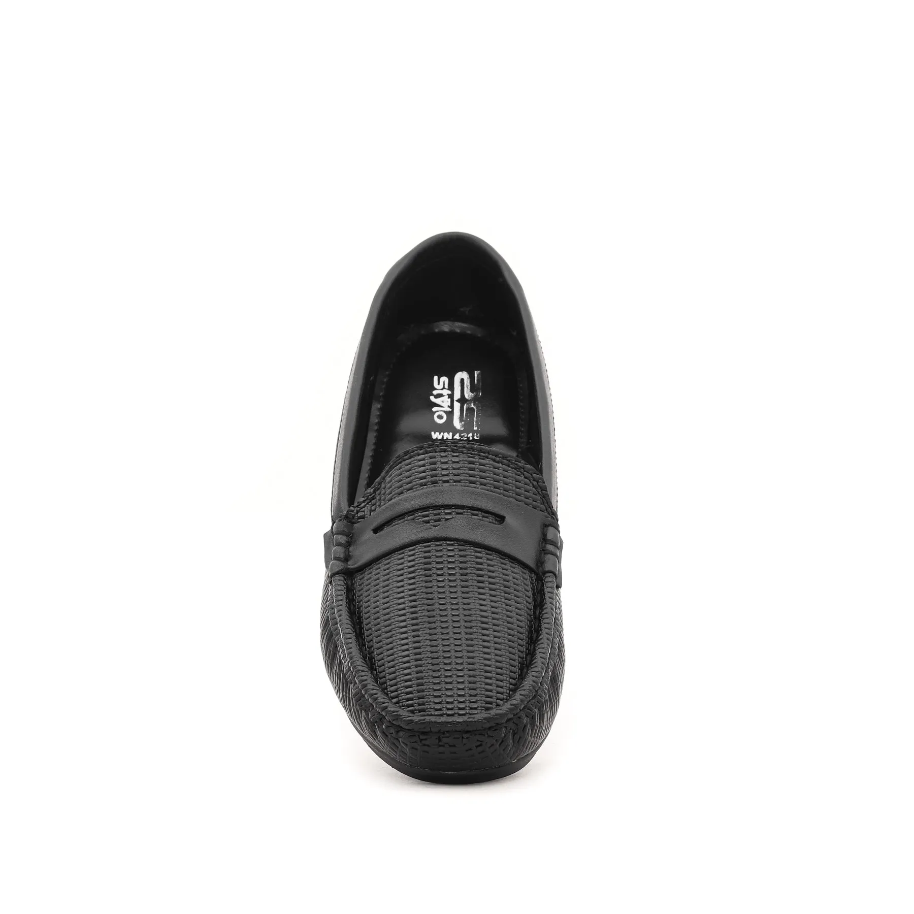 All Star Loafers Black Moccasin WN4218