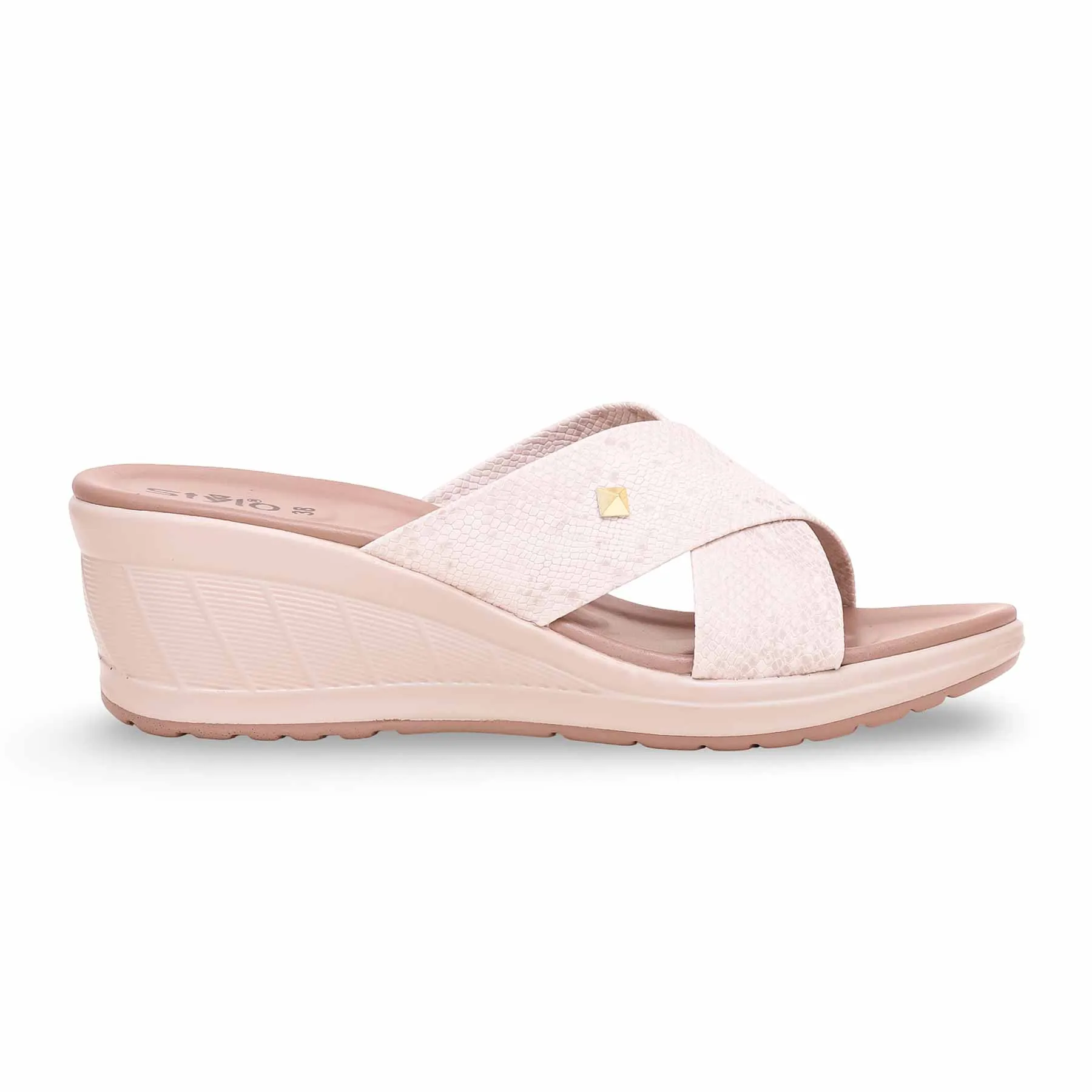 Slippers Mannen Beige Formal Slipper PU0338