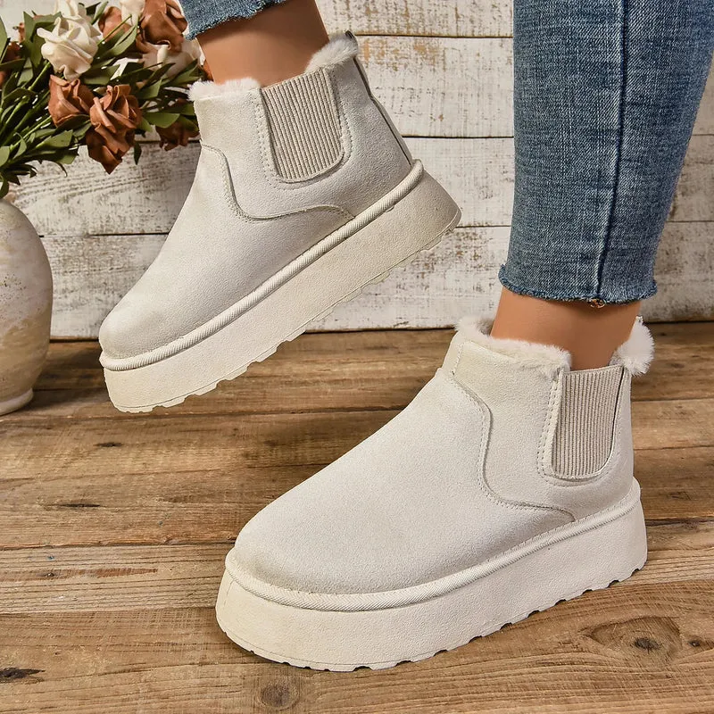 Cozy Plush Boots For Winters Adidas Flowboost Shoes