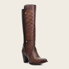 Cuadra Women's Res Azteca Boot, Miel Gold Cowboy Boots