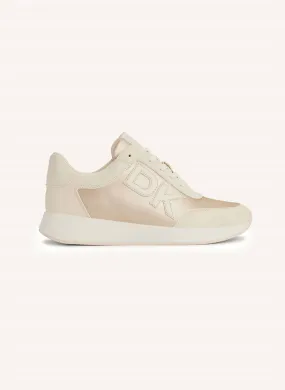 Light Basketball Sneakers Dkny - Women's Oaks Logo Lace Up Sneaker