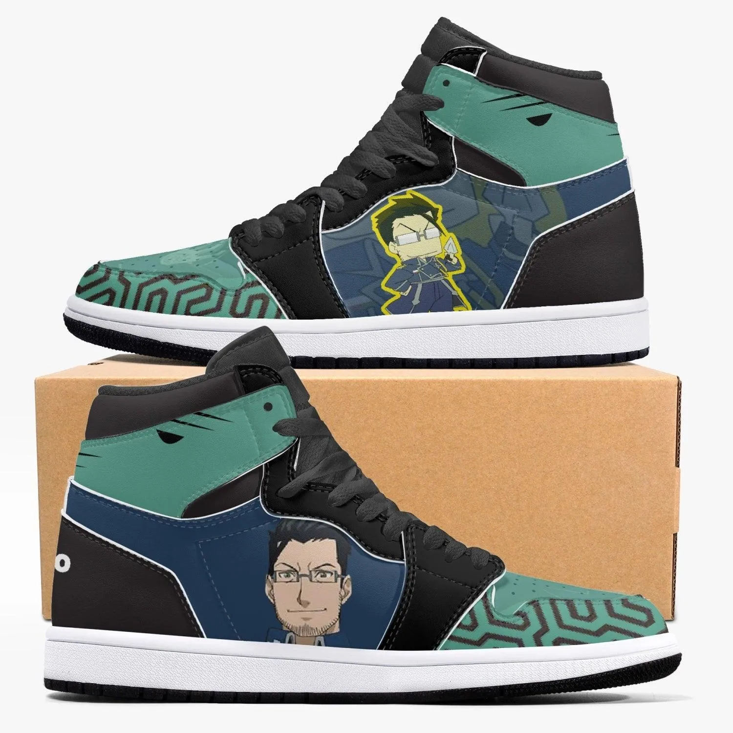 Fullmetal Alchemist Maes JD1 Anime Shoes Asics Arch Support Walking Shoes