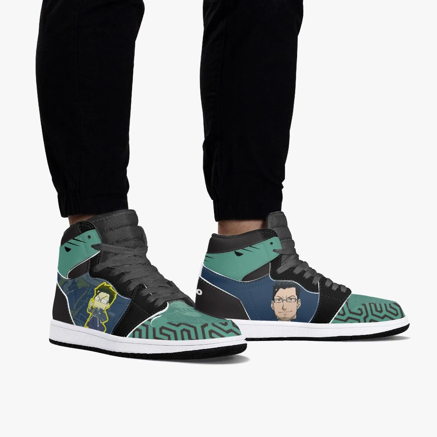 Fullmetal Alchemist Maes JD1 Anime Shoes Ayrton Senna Shoes Asics