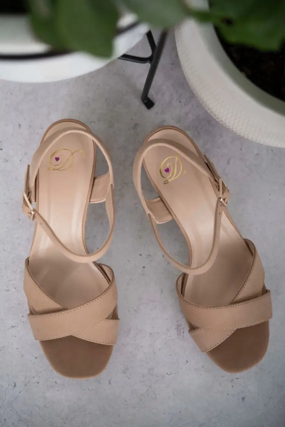 Slide Heel Sandals Dancing Diva Block Heel Sandals