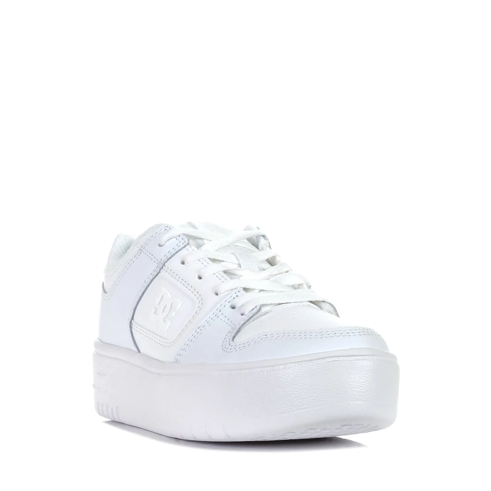 DC Shoes Manteca 4 Platform White/White Asian In Heels