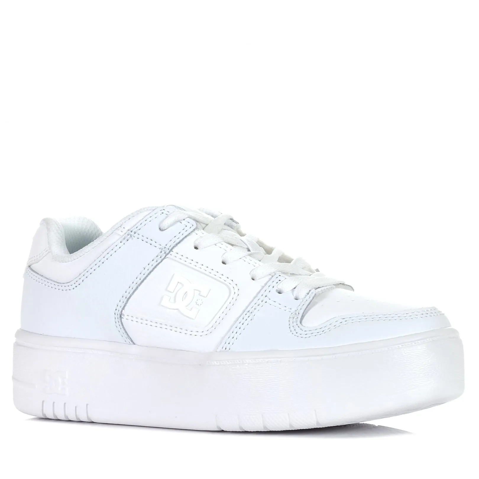 High Heels And Wine DC Shoes Manteca 4 Platform White/White