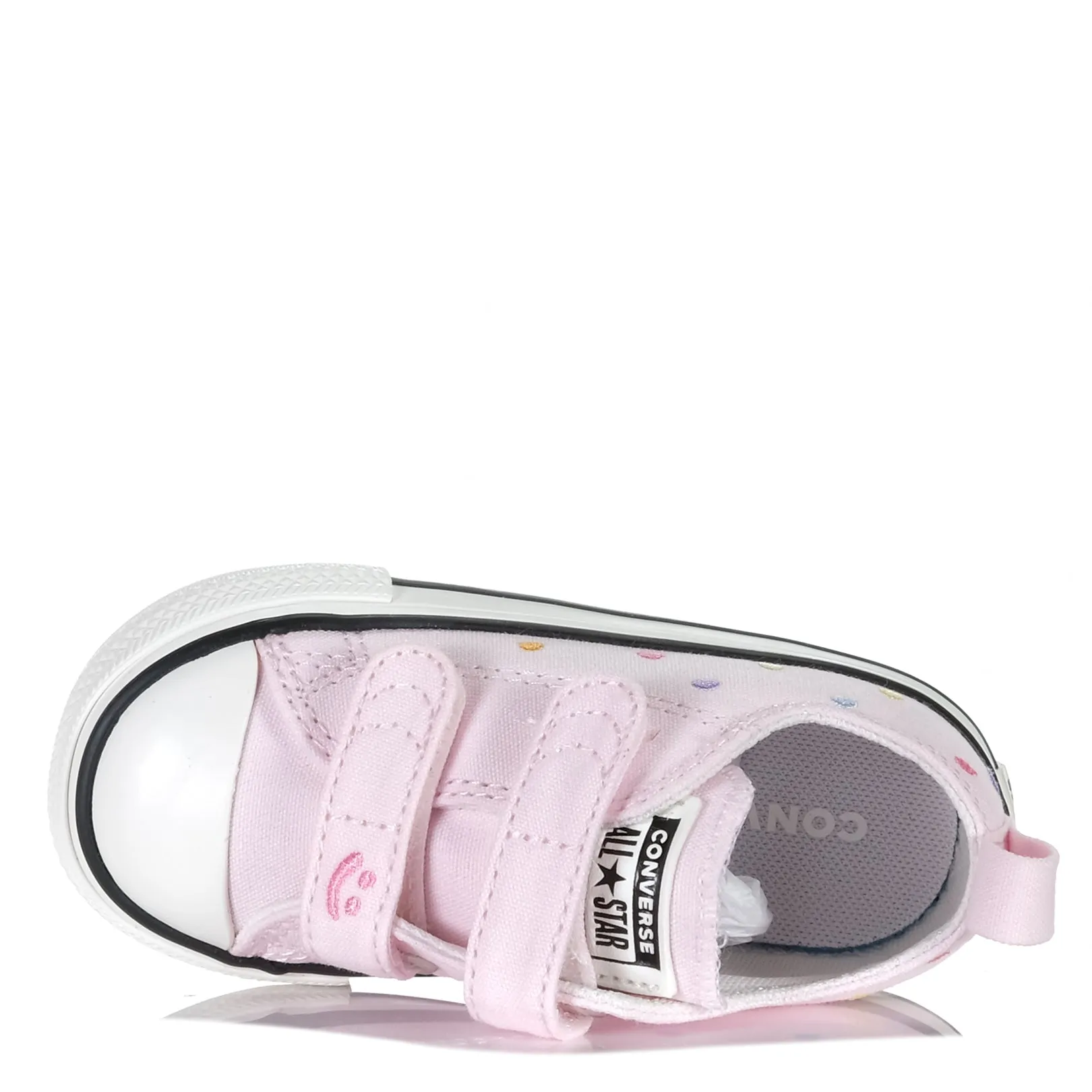 Converse Chuck Taylor Infant Polka Dot 2V Sugar Berry Shoes Similar To Asics Novablast