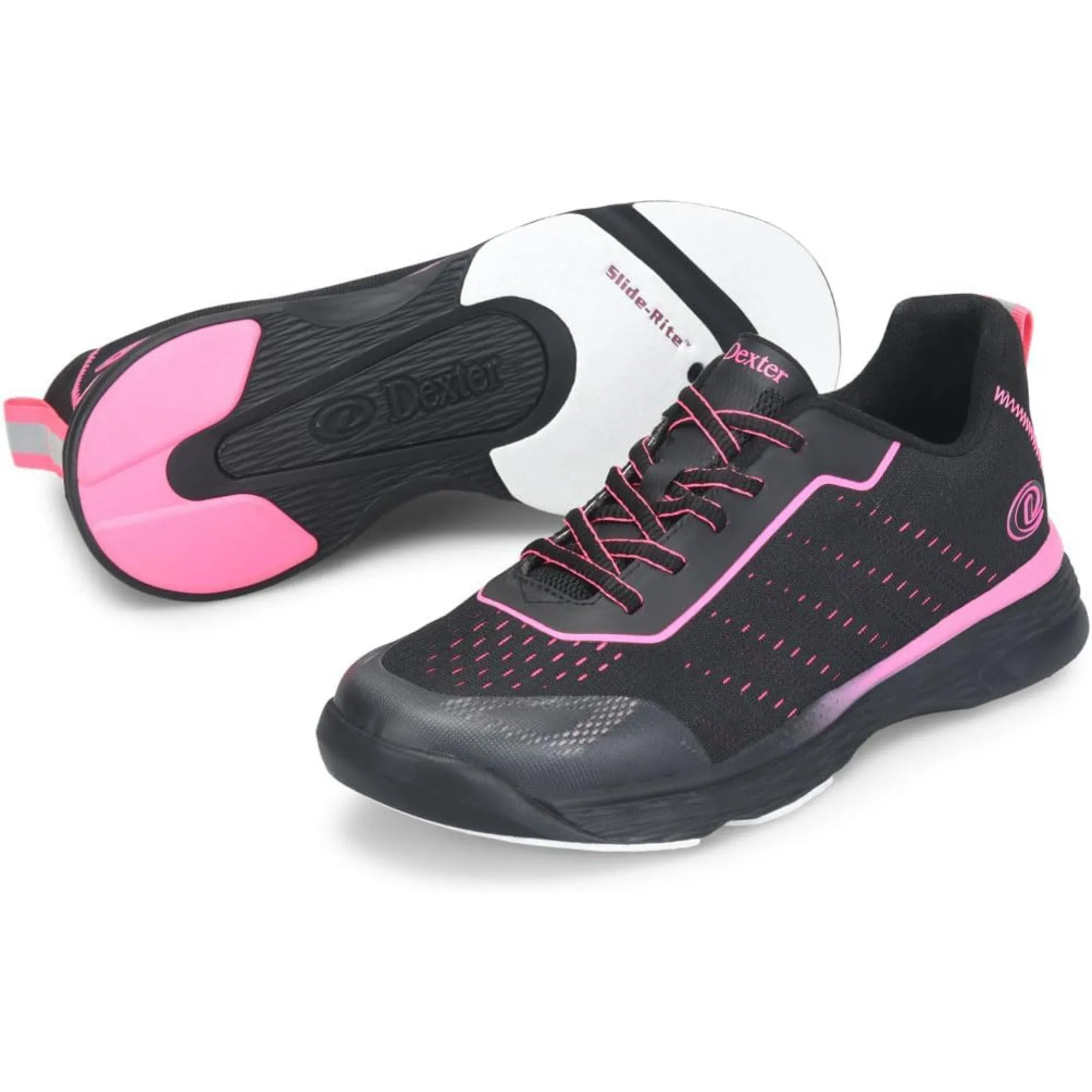 Dexter Trixie Black Pink Womens Bowling Shoes Amazon Asics Tennis Shoes