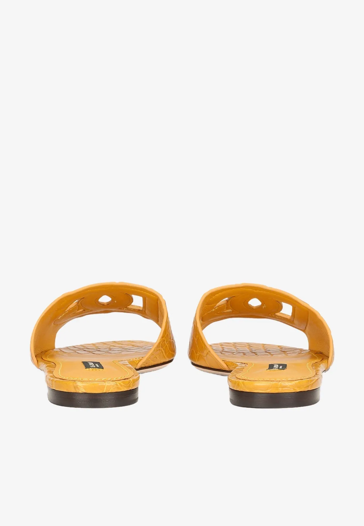 Shoe Carnival Slippers DG Millenials Fianchi Coco Crocodile Leather Slides