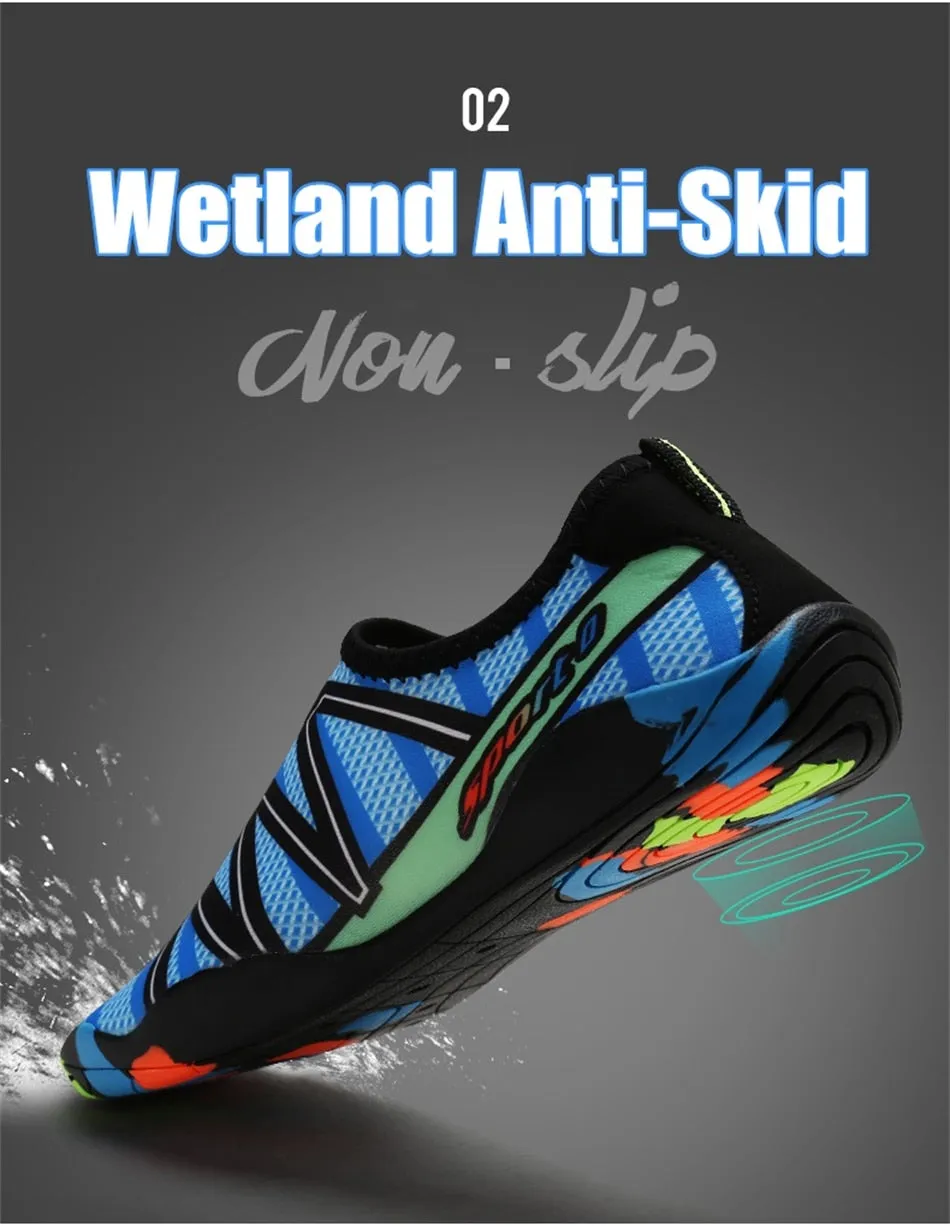 DIVE&SAIL Aqua Shoes Asics Soccer Turf Shoes