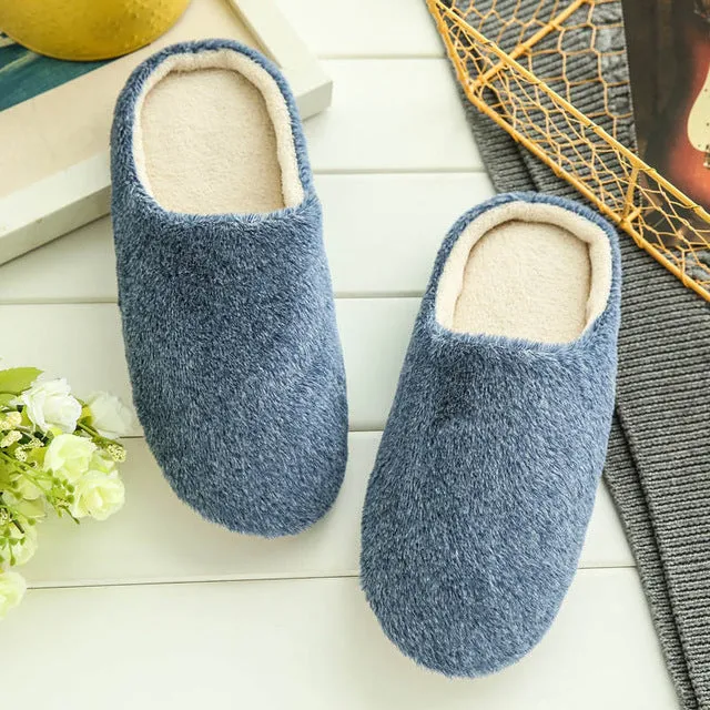 2017 Indoor House Slipper Soft Plush Cotton Cute Slippers Shoes Non-Slip Floor Home Furry Slippers Women Shoes For Bedroom WS314 Yorkie Slippers