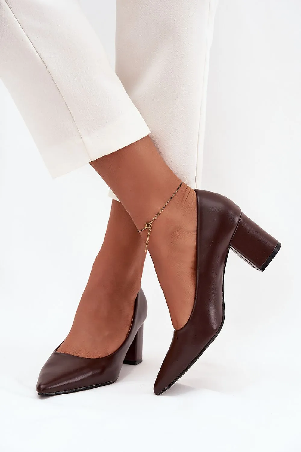 Ankle Heels Boots Block heel pumps