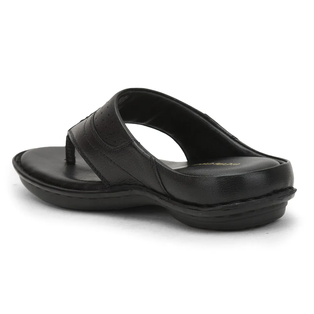 Healers Casual Slipper For Men (Black) ER-56 By Liberty Childrens Slide Sandals