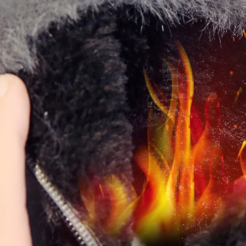 Women Ankle Boot Warm Plush Winter Shoes For Woman Wedges Boots High Heels Ladies Boot Women Leather Snow Boots Winter Shoes Durable Snow Boots