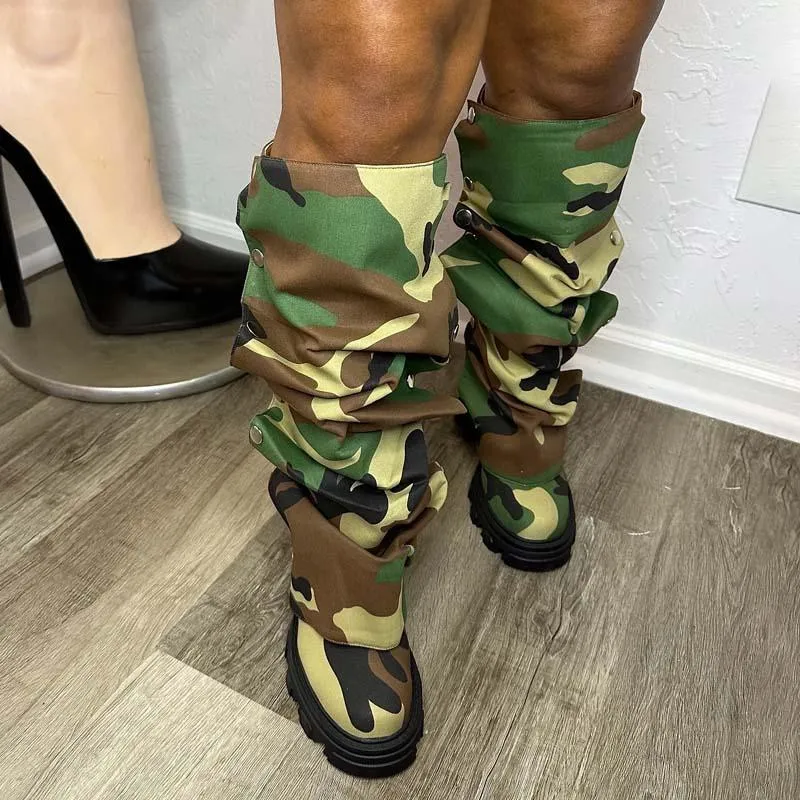 Adidas Adipure Toe Shoes Removable Oversleeve Chunky block Gripped Platform Heel Boots