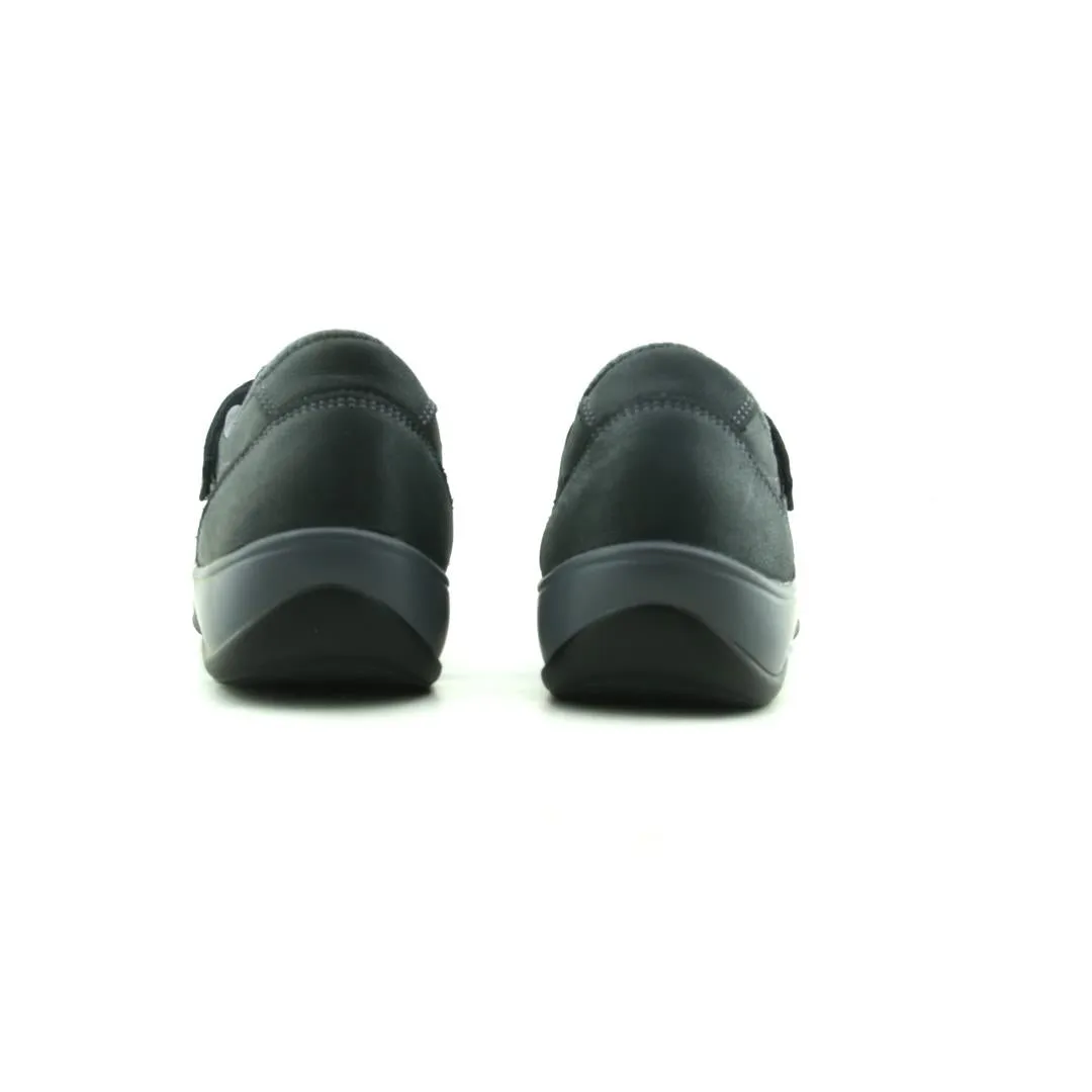 Orthofeet Women - Serene - Natural Black Clark's Loafers