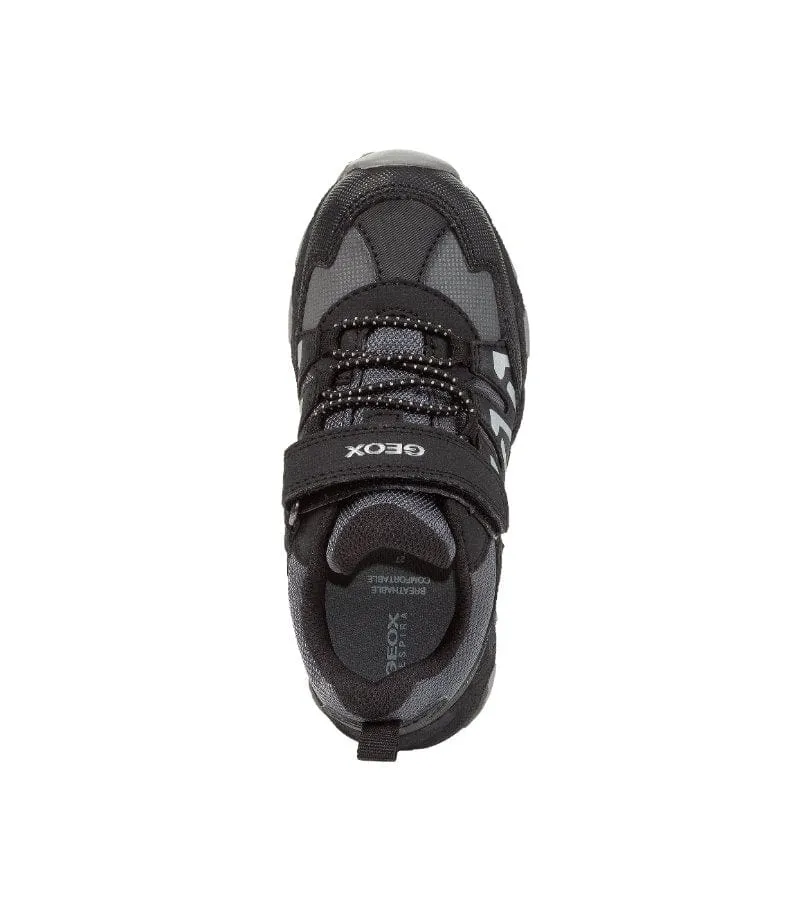 Kageyama Shoes Asics Geox Junior Boys Grey Runners J263ZB