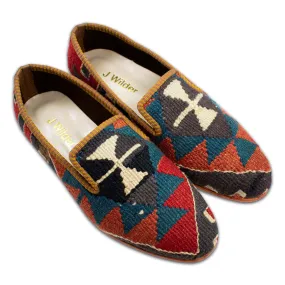 Tasseled Leather Loafers Men's Kilim Loafers size 10