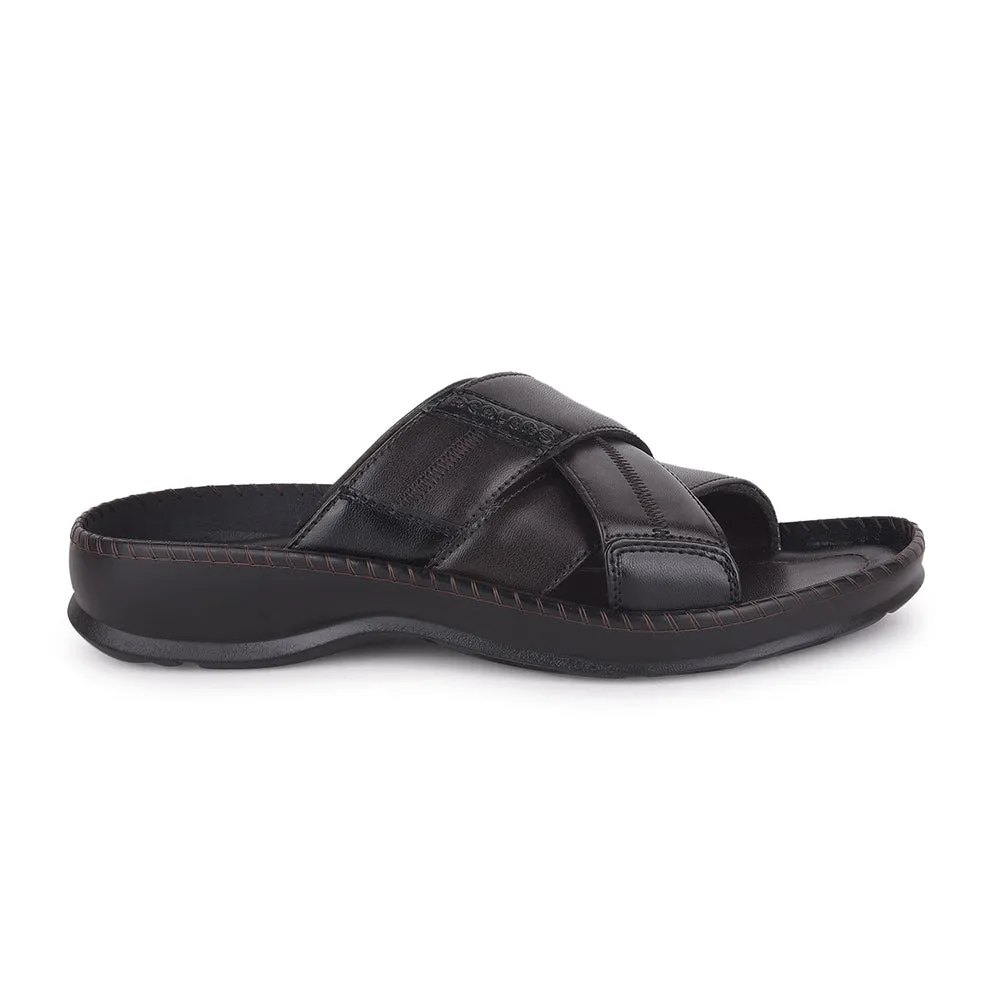 Sauna Slippers Healers Brown Casual Slippers For Men STARC-2E By Liberty