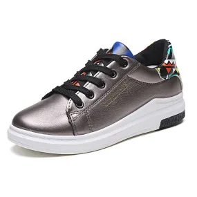 Women Flat Shoes White Fashion New Brand Trainers Lace Up Flats Comfortable Ladies Casual Shoes Chaussure Femme Mary Jane Flats Shoes