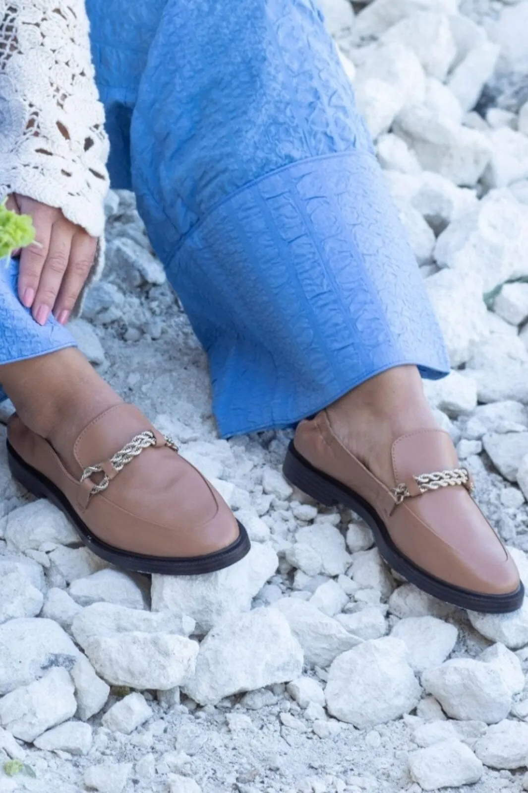 Skate Loafers Copenhagen Shoes - Love And Walk - 0133 Cappuccino