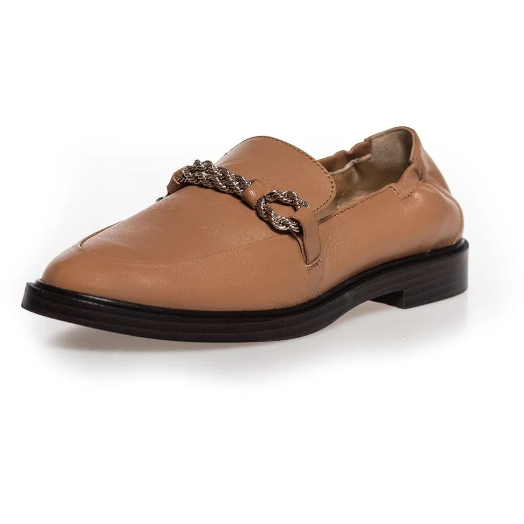 Copenhagen Shoes - Love And Walk - 0133 Cappuccino Loafers House