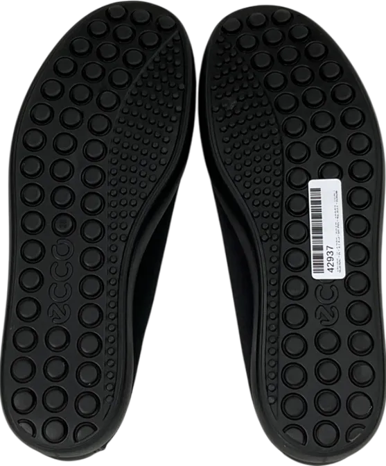 Adidas Run 84 Shoes ecco Black Soft 7 Textile Women's Slip-on Shoes UK 5.5 EU 38.5 