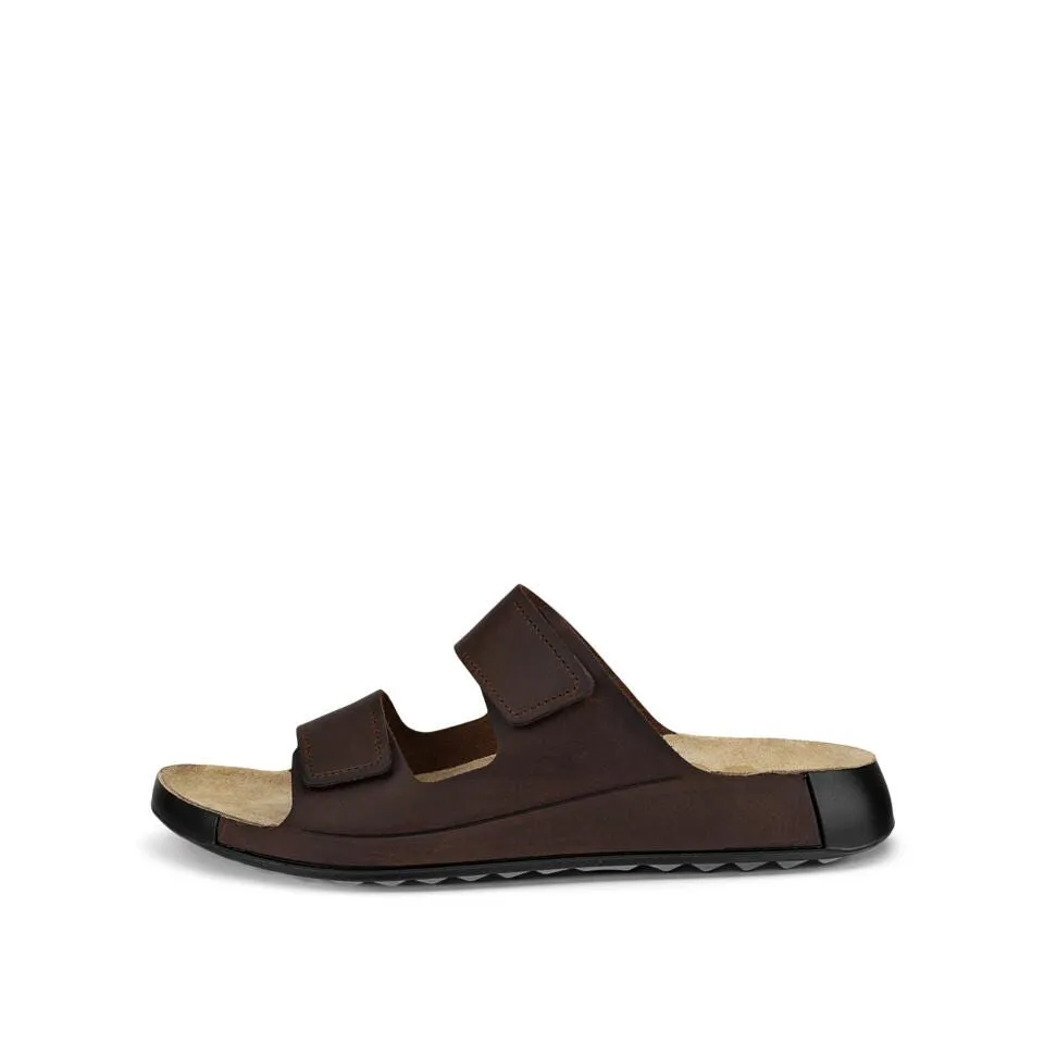 Ecco Men's Cozmo 2-Strap Sandal - Potting Soil Adidas Ae 1 Shoes
