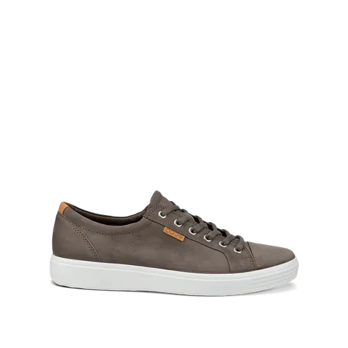 Adidas Brand With The 3 Stripes Shoes Ecco - Soft 7 Classic Sneaker - Dark Clay (Mens)