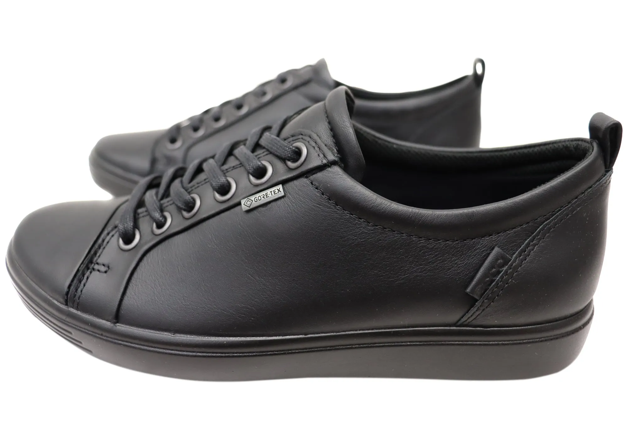 Adidas New Shoes ECCO Womens Soft 7 GTX Tie Comfortable Leather Lace Up Shoes