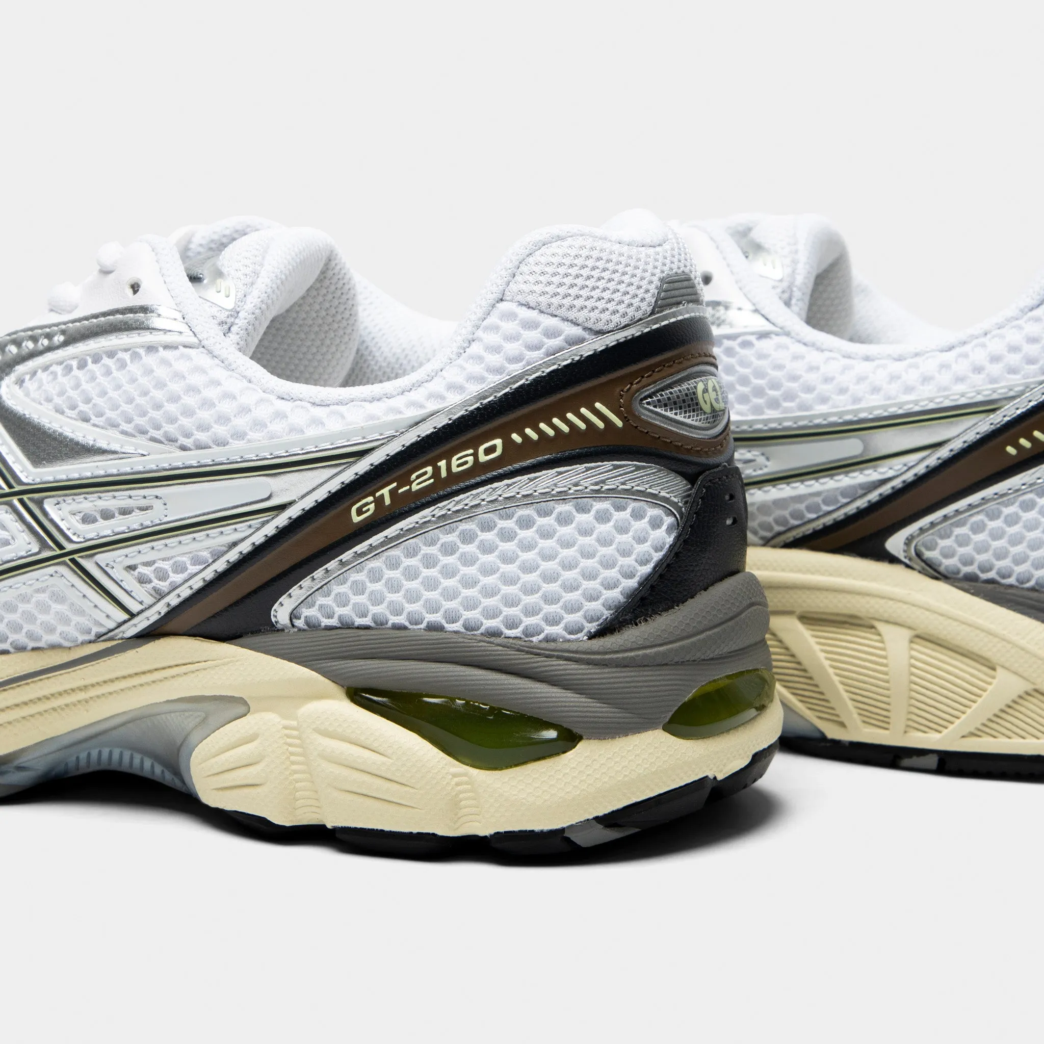 Asics Novalis Shoes ASICS GT-2160 White / Brown-  Silver