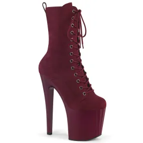 ENCHANT-1040 Pleaser Burgundy Sexy Platform Shoes (Pole Dancing Heels) Asics Gel Contend 9 Running Shoe