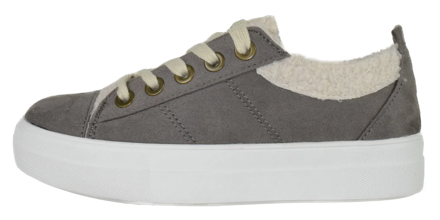 ENDEAR-G Gray Soda Tights With Loafers