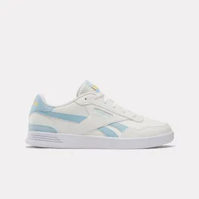 Reebok Footwear Women Reebok Court Advance Clip Shoes CHALK/SOFTBLUE/FIERCEGOLD Asics Shoes Cheapest Prices